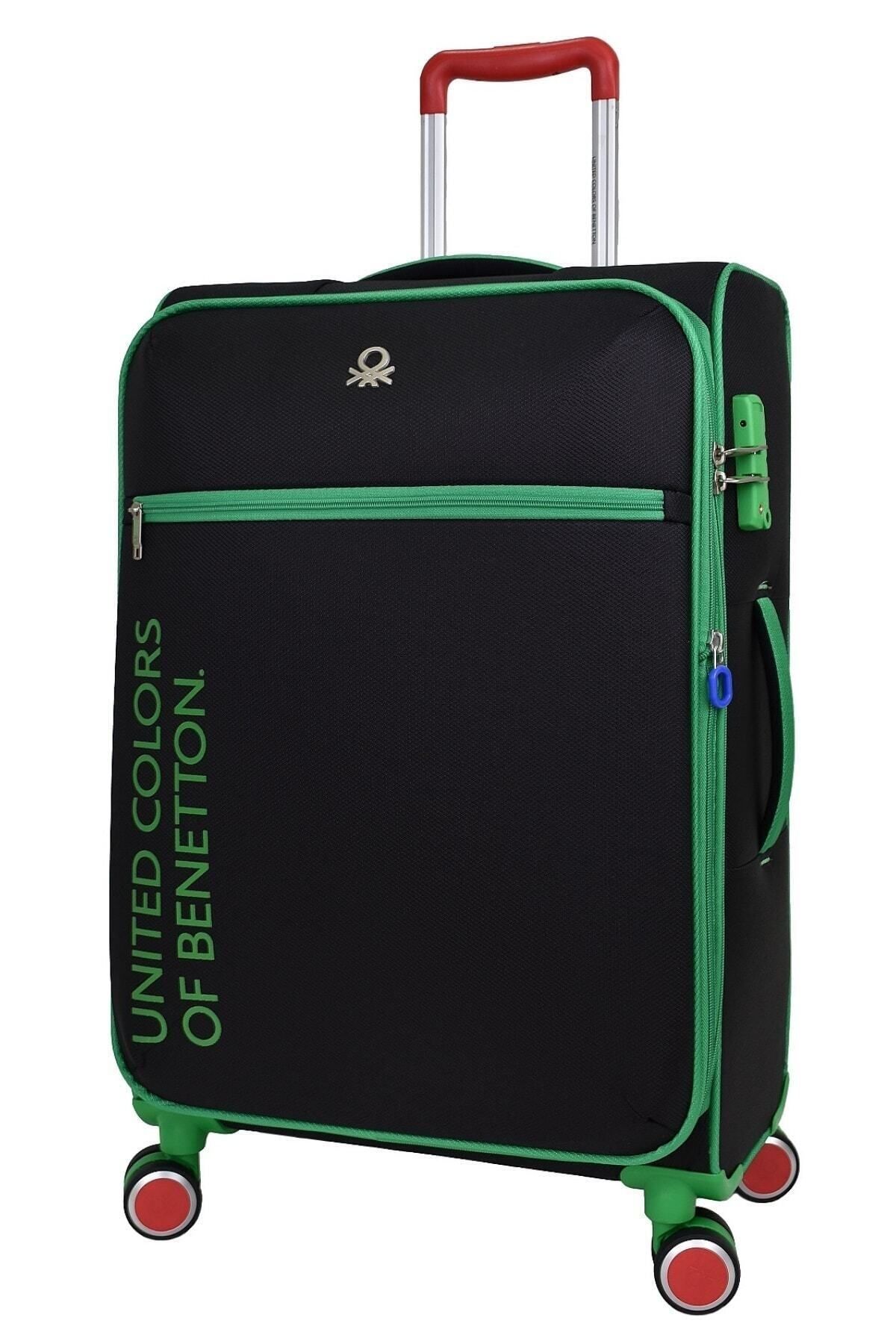 Benetton Ultra Light Hafif Lüx Kumaş 2`li Valiz Seti Büyük Boy - Kabin Boy Bnt2100 Benetton Ultra Light Hafif Lüx Kumaş 2`li Valiz Seti Büyük Boy - Kabin Boy Bnt2100