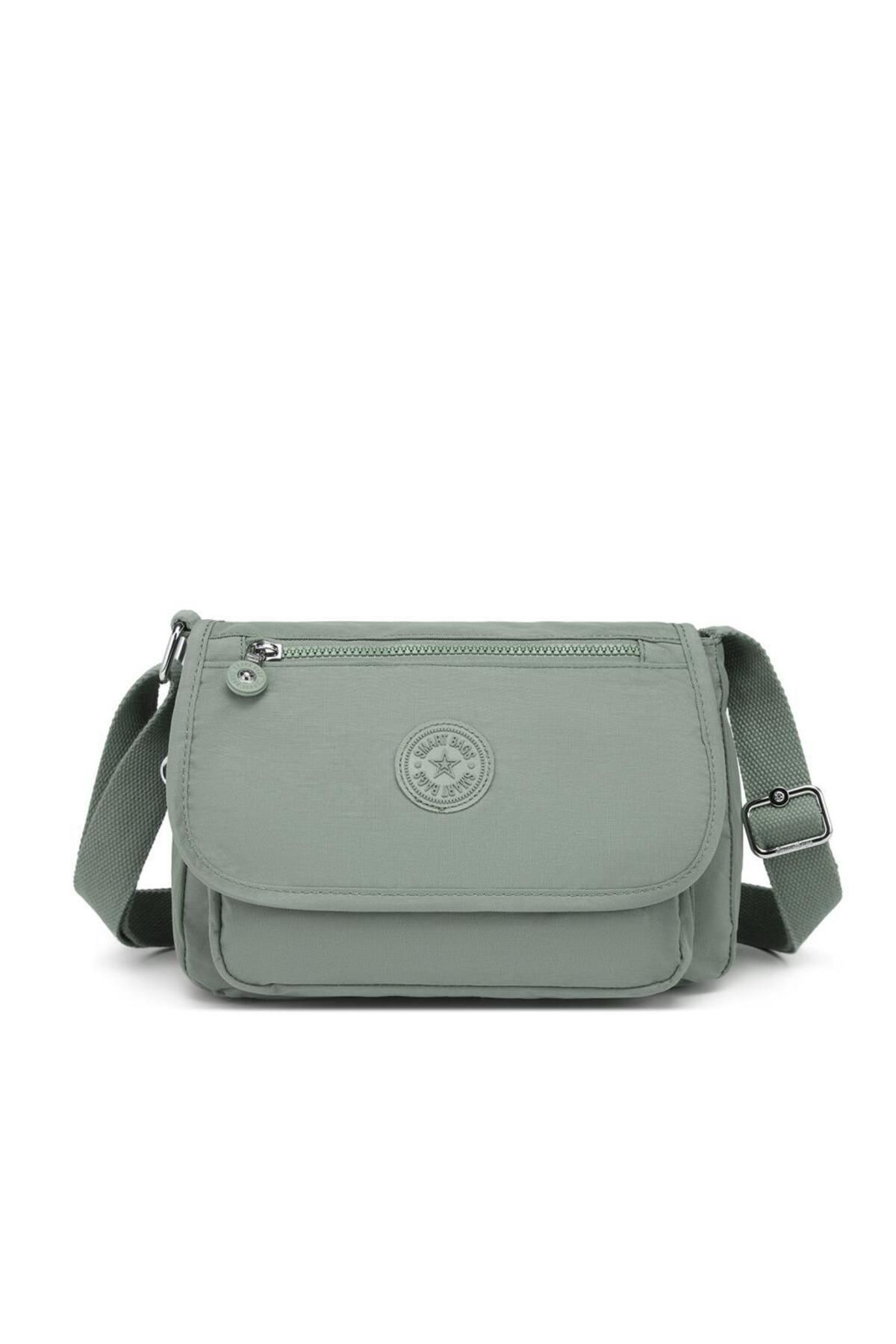 Krinkıl Kumaş Kadın Postacı Çantası Smart Bags 1148 Krinkıl Kumaş Kadın Postacı Çantası Smart Bags 1148