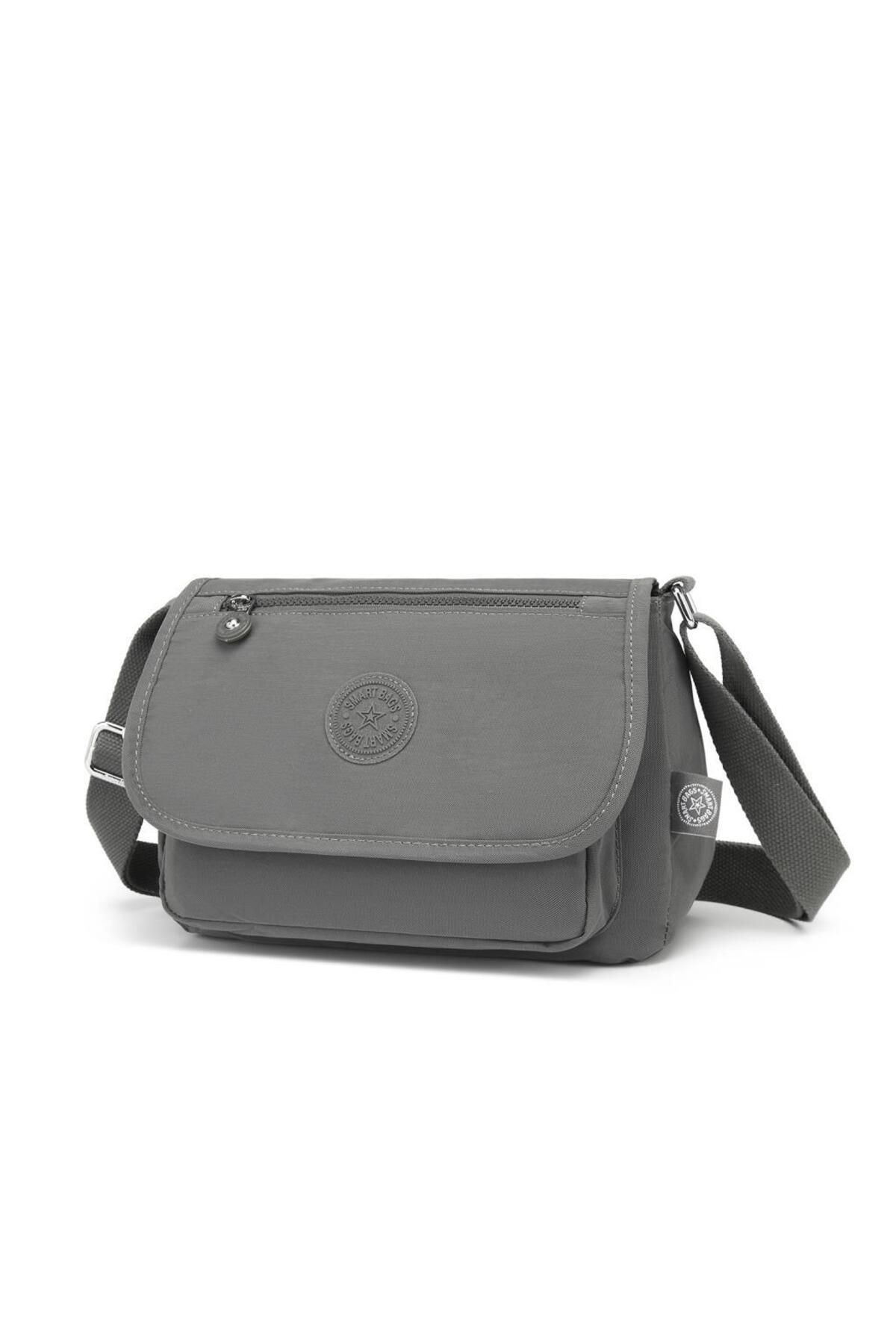 Krinkıl Kumaş Kadın Postacı Çantası Smart Bags 1148 Krinkıl Kumaş Kadın Postacı Çantası Smart Bags 1148