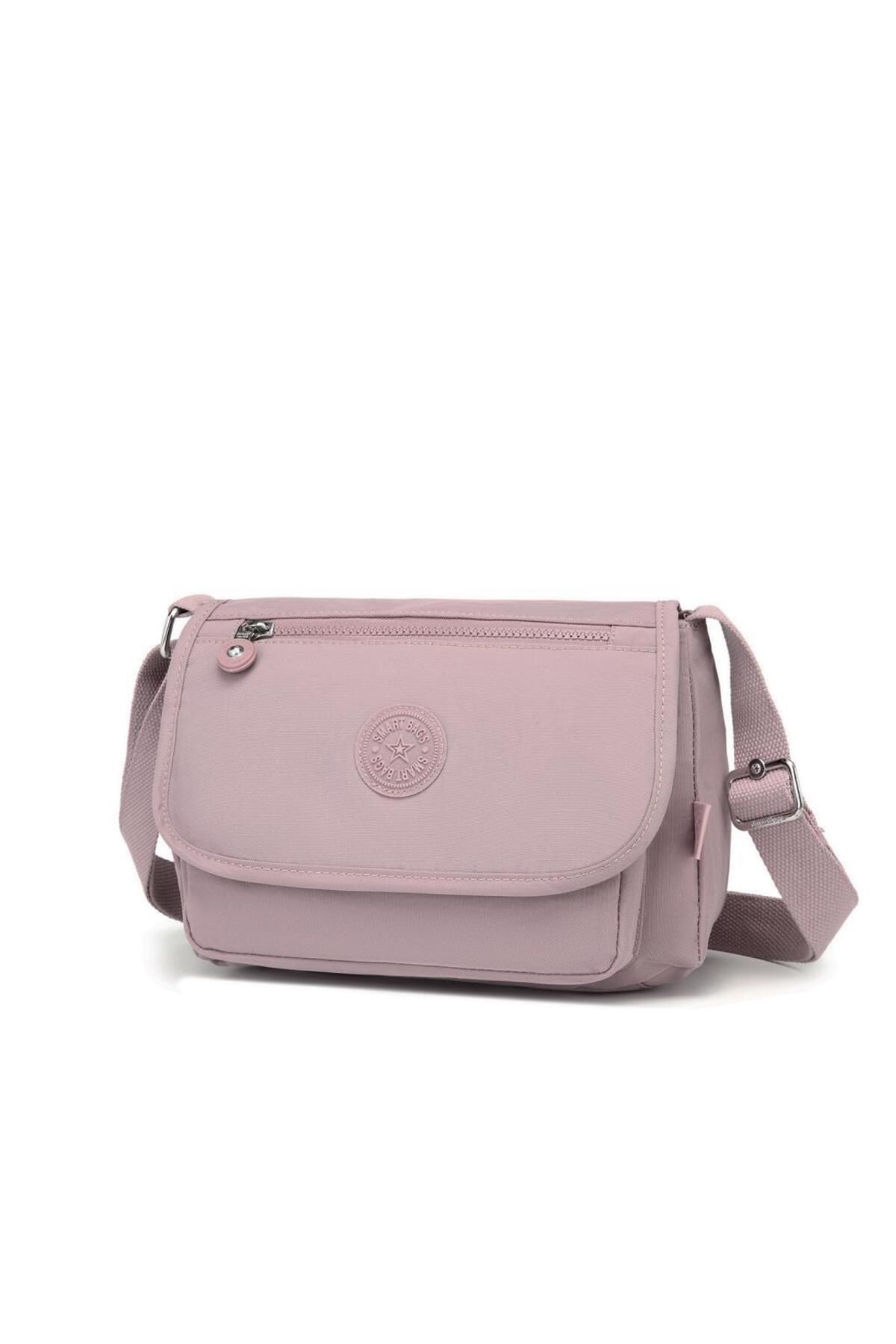 Krinkıl Kumaş Kadın Postacı Çantası Smart Bags 1148 Krinkıl Kumaş Kadın Postacı Çantası Smart Bags 1148