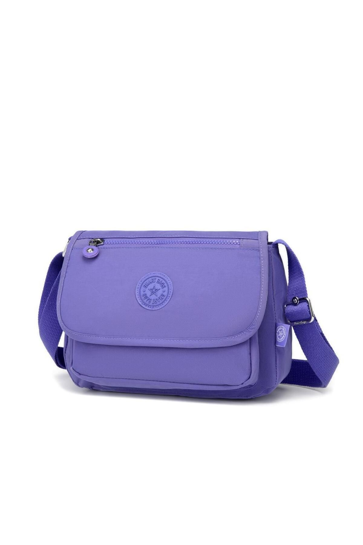 Krinkıl Kumaş Kadın Postacı Çantası Smart Bags 1148 Krinkıl Kumaş Kadın Postacı Çantası Smart Bags 1148