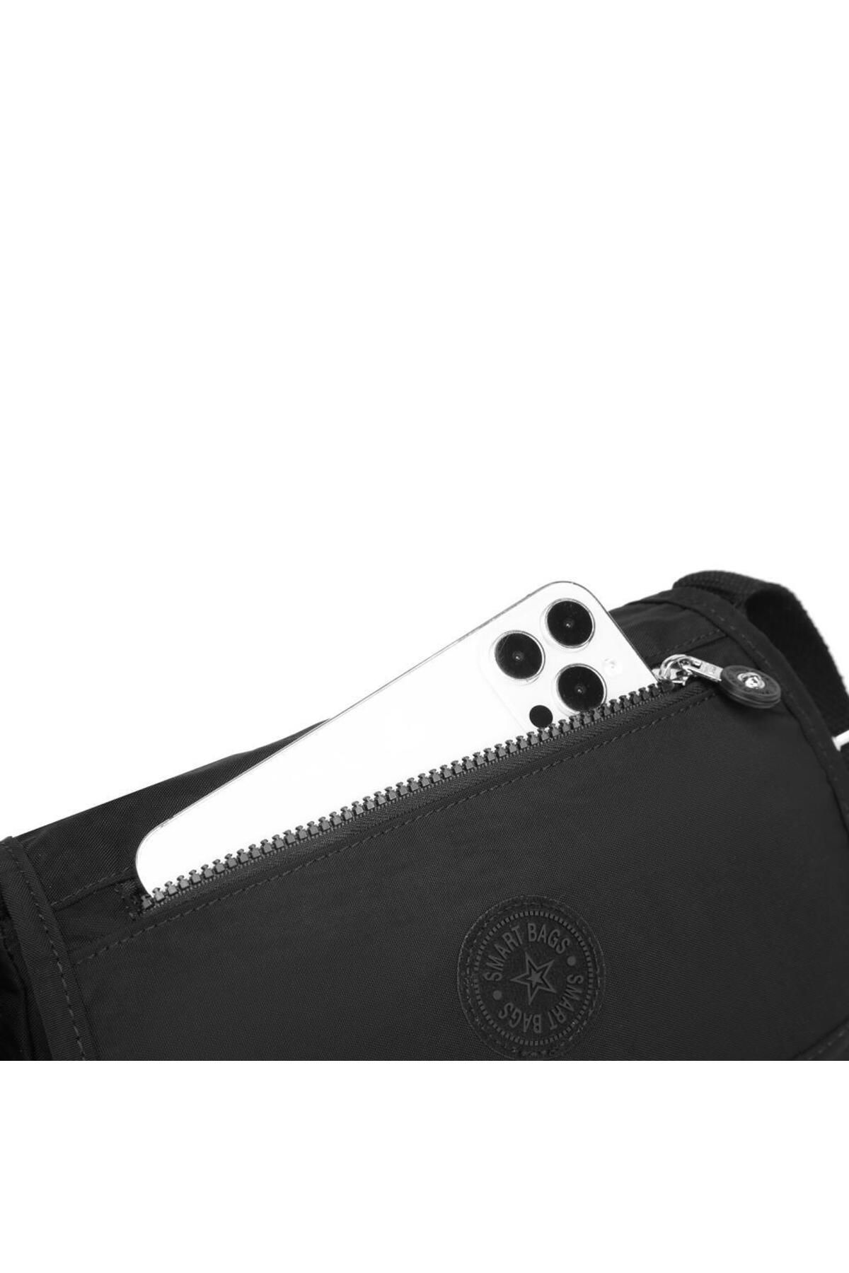 Krinkıl Kumaş Kadın Postacı Çantası Smart Bags 1148 Krinkıl Kumaş Kadın Postacı Çantası Smart Bags 1148
