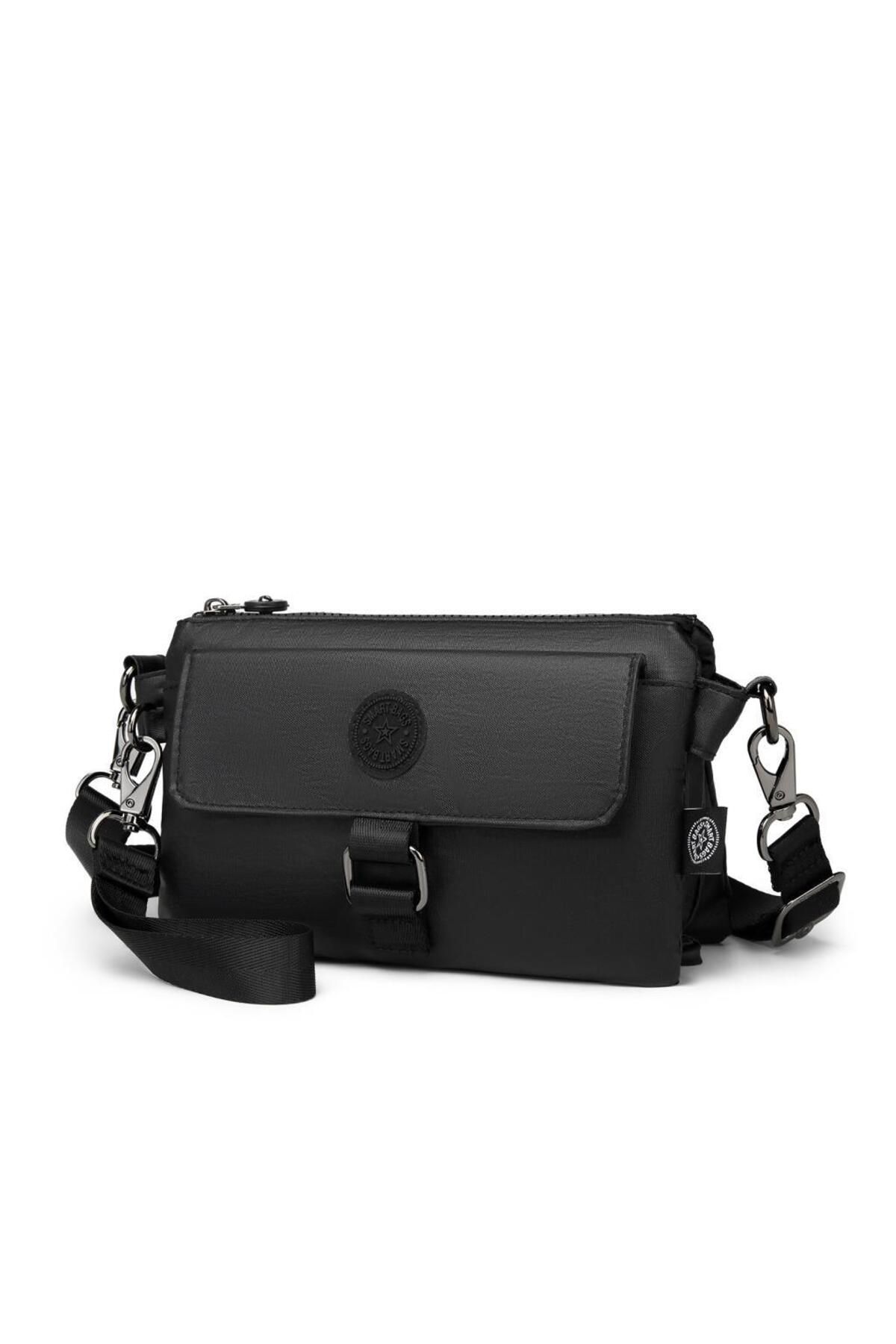 Metalik Kumaş Minik Boy Smart Bags Postacı Kadın Çantası 1147 Metalik Kumaş Minik Boy Smart Bags Postacı Kadın Çantası 1147