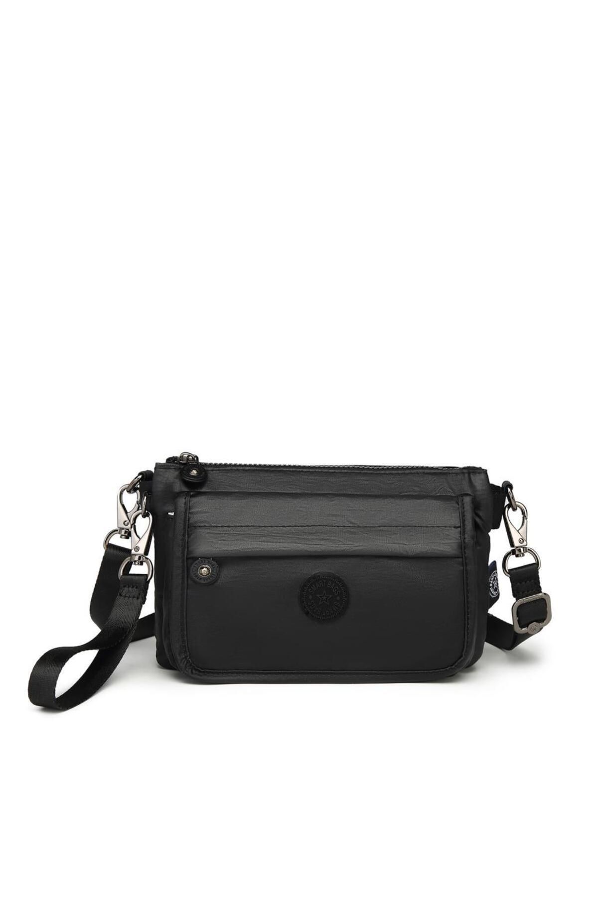 Metalik Kumaş Minik Boy Smart Bags Postacı Kadın Çantası 1191 Metalik Kumaş Minik Boy Smart Bags Postacı Kadın Çantası 1191