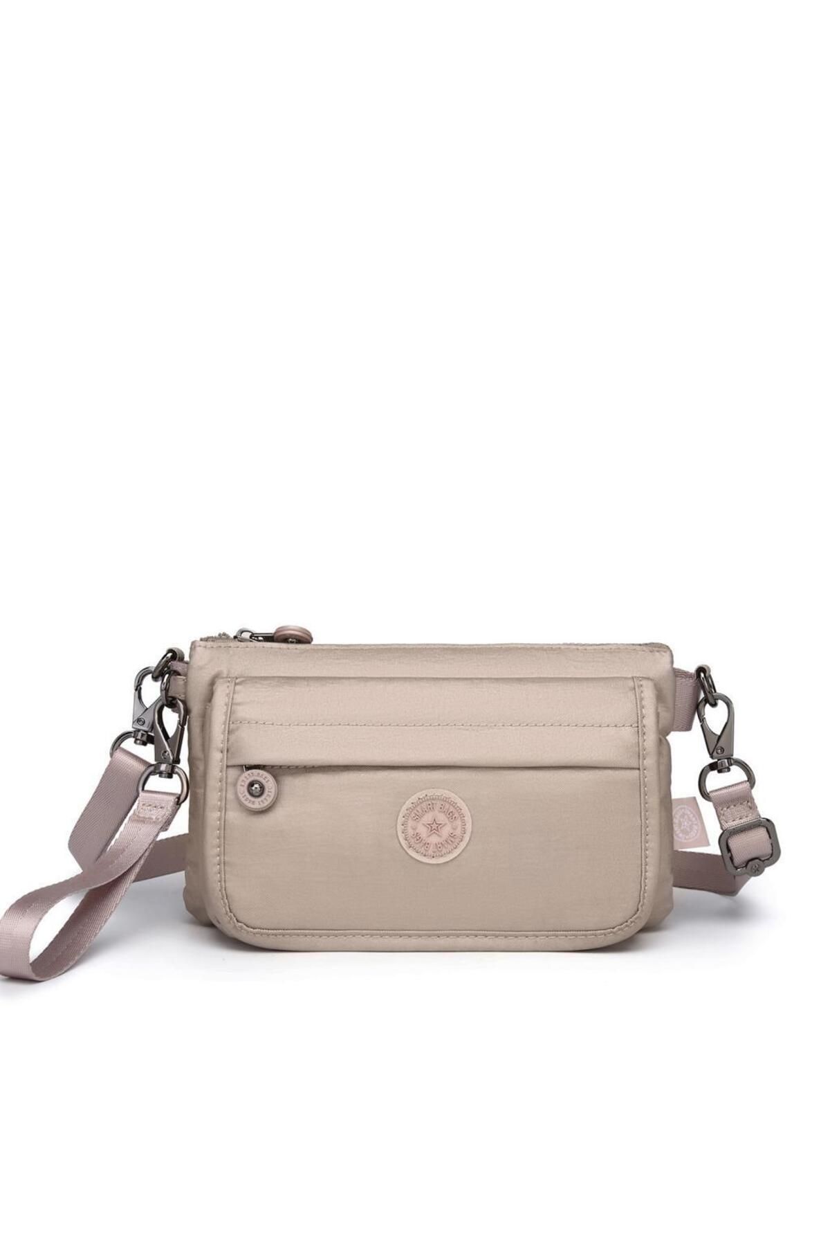 Metalik Kumaş Minik Boy Smart Bags Postacı Kadın Çantası 1191 Metalik Kumaş Minik Boy Smart Bags Postacı Kadın Çantası 1191