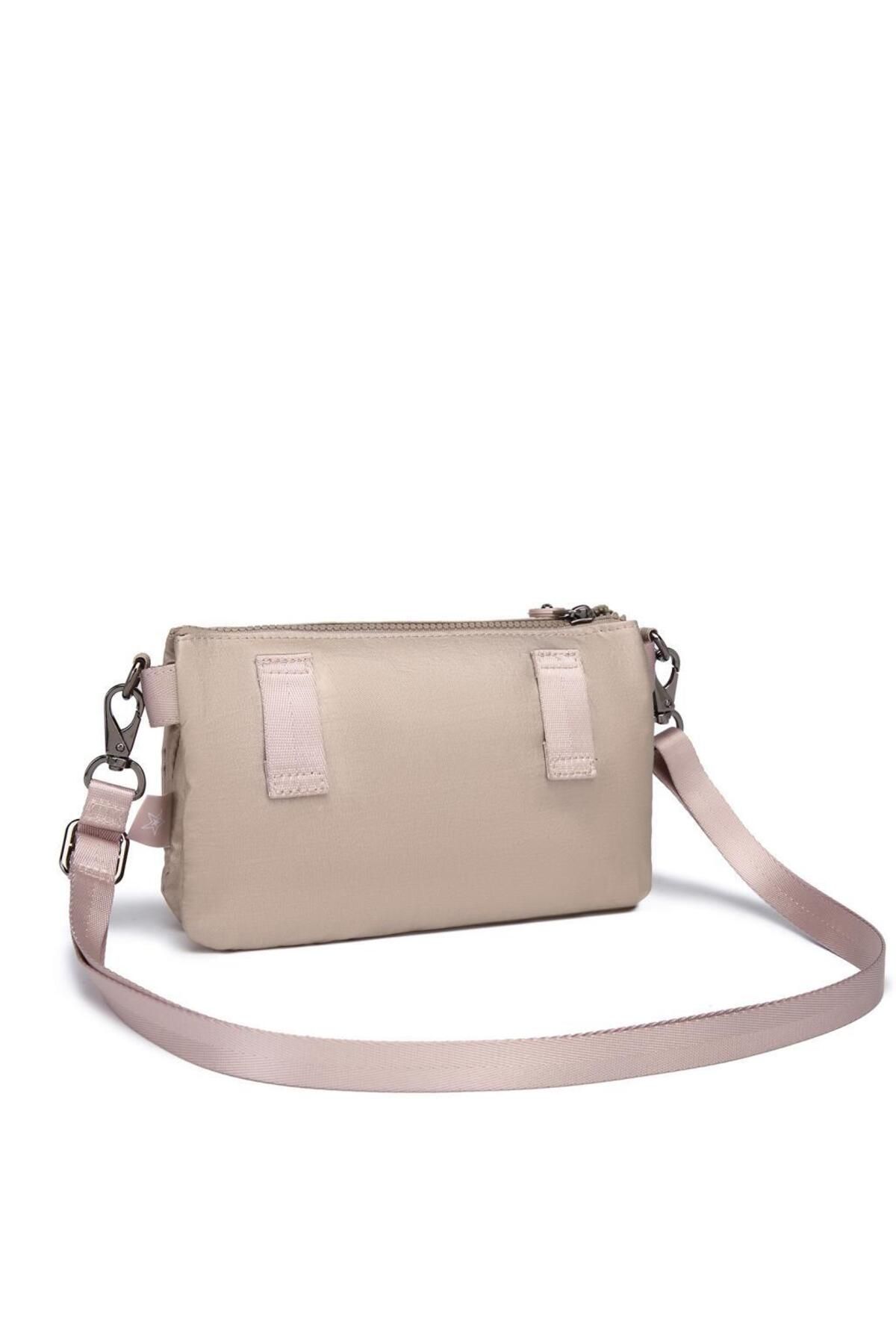 Metalik Kumaş Minik Boy Smart Bags Postacı Kadın Çantası 1191 Metalik Kumaş Minik Boy Smart Bags Postacı Kadın Çantası 1191