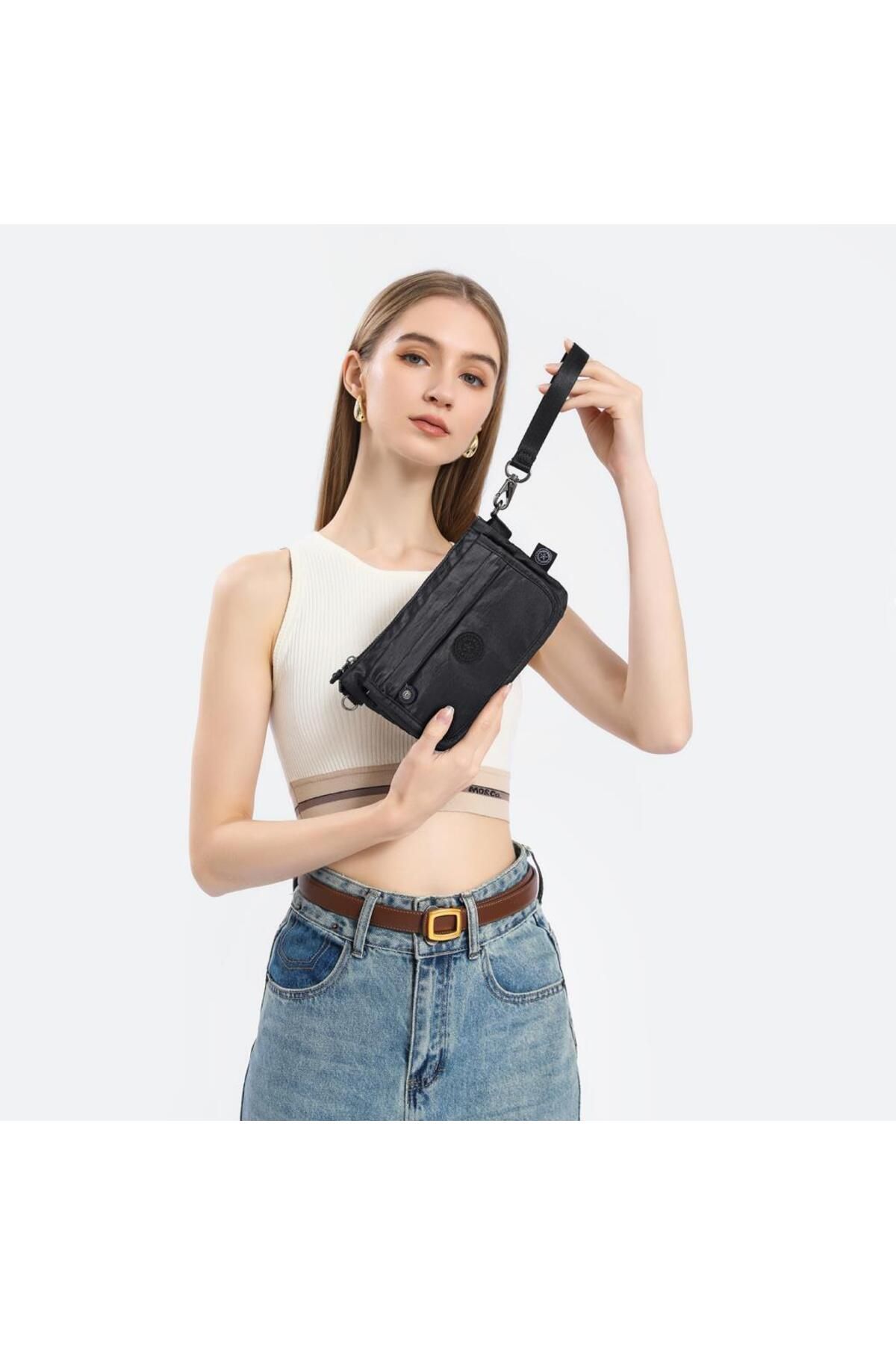Minik Boy Krinkıl Kumaş Kadın Postacı Çantası Smart Bags 1191 Minik Boy Krinkıl Kumaş Kadın Postacı Çantası Smart Bags 1191