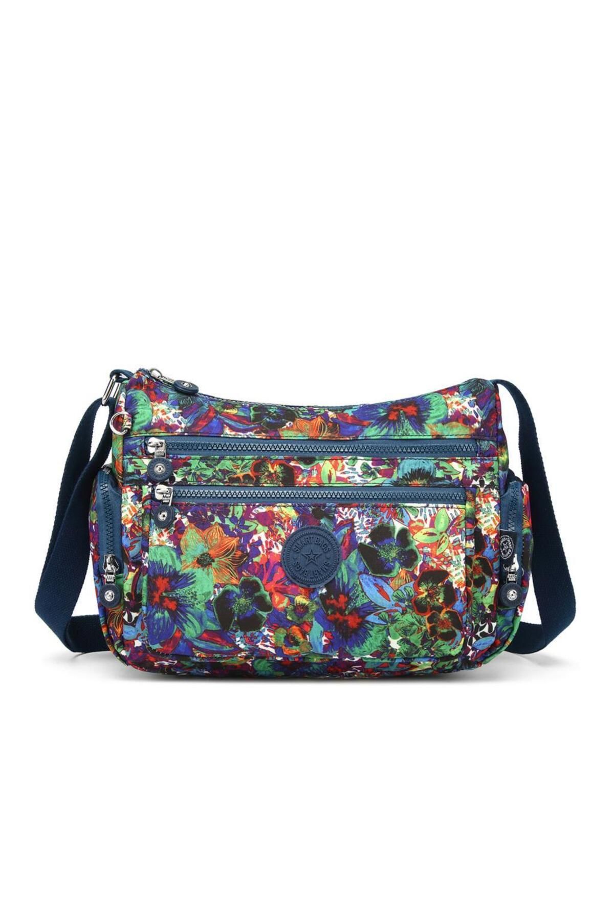 Smart Bags Krinkıl Kumaş Kadın Çapraz Çanta 1115 Smart Bags Krinkıl Kumaş Kadın Çapraz Çanta 1115