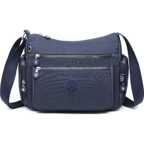 Smart Bags Krinkıl Kumaş Kadın Çapraz Çanta Lacivert 1115 Smart Bags Krinkıl Kumaş Kadın Çapraz Çanta Lacivert 1115
