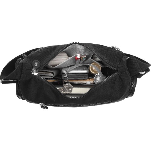 Smart Bags Krinkıl Kumaş Kadın Çapraz Çanta Lacivert 1115 Smart Bags Krinkıl Kumaş Kadın Çapraz Çanta Lacivert 1115