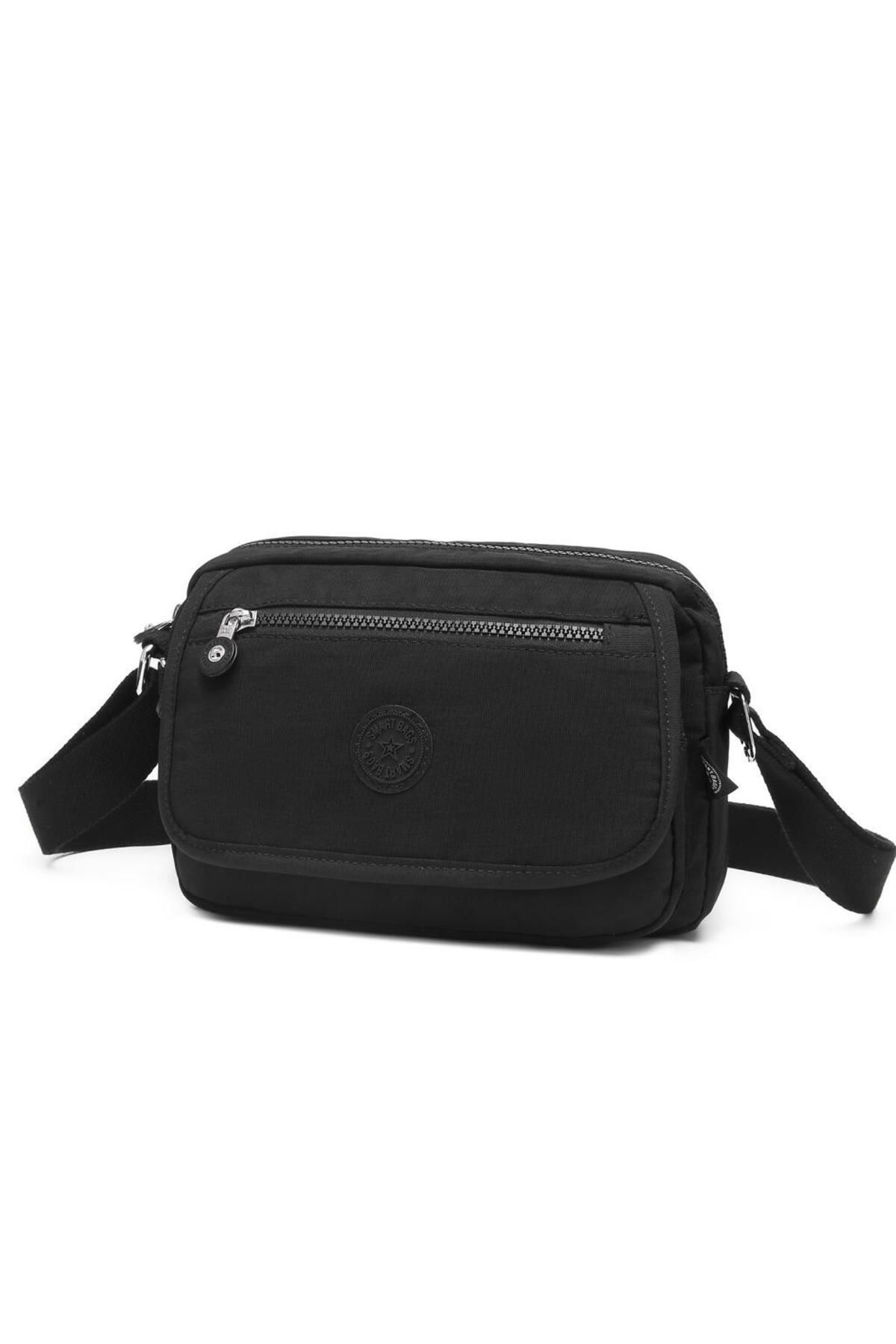 Smart Bags Postacı Kadın Çantası Krinkıl Kumaş 3166 Smart Bags Postacı Kadın Çantası Krinkıl Kumaş 3166