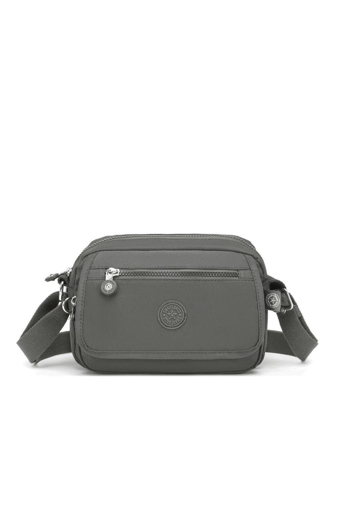 Smart Bags Postacı Kadın Çantası Krinkıl Kumaş 3166 Smart Bags Postacı Kadın Çantası Krinkıl Kumaş 3166