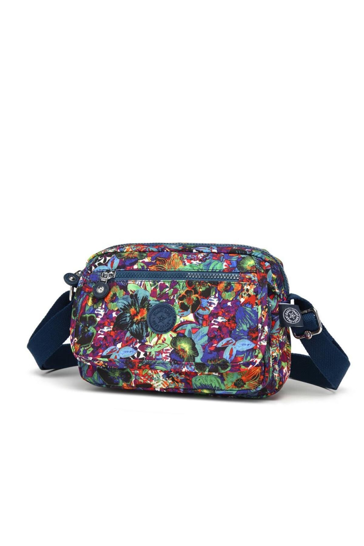 Smart Bags Postacı Kadın Çantası Krinkıl Kumaş 3166 Smart Bags Postacı Kadın Çantası Krinkıl Kumaş 3166